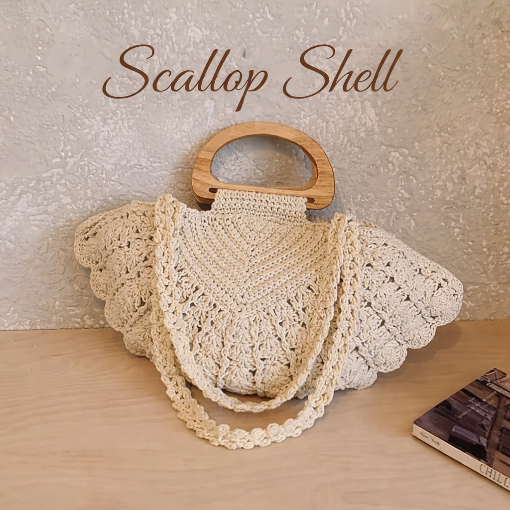 Crochet Shell Bag